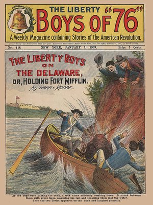 cover image of The Liberty Boys on the Delaware; or Holding Fort Mifflin